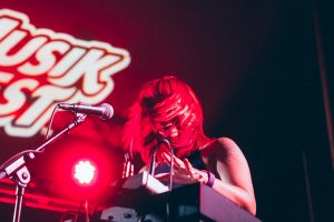 Slingshot Dakota performing at Musikfest in 2016.